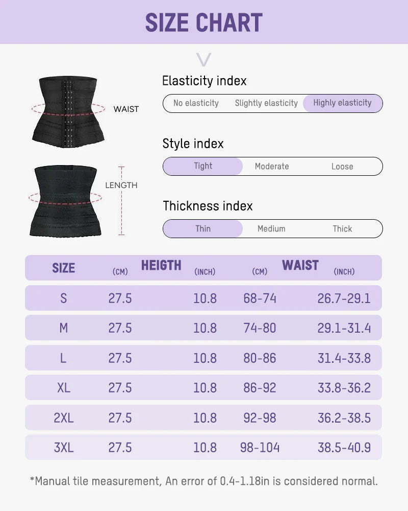 Corset gainant
